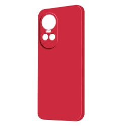 Capa de Silicone com Moldura de Câmera para Oppo Reno10/ Reno10 Pro Vermelho Capa de Silicone com Moldura de Câmera para Oppo Reno10/ Reno10 Pro Vermelho